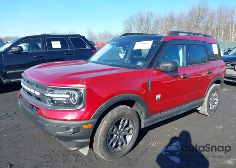 2021 Ford Bronco Sport Big Bend from USA, damaged, VIN 3FMCR9B67MRA67561
